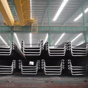 Q345B Q235B Cold-formed sheet pile Hot Rolled Steel Piling