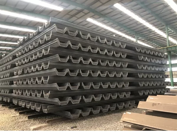 U / Z / L / S shaped steel profiles Carbon steel Hot Rolled Sheet Piles - 图片 5